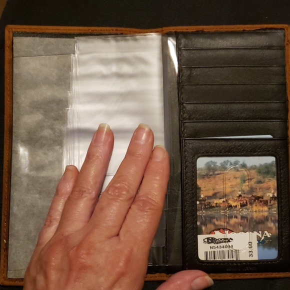 Nocona Checkbook/Wallet - Picture 3 of 3